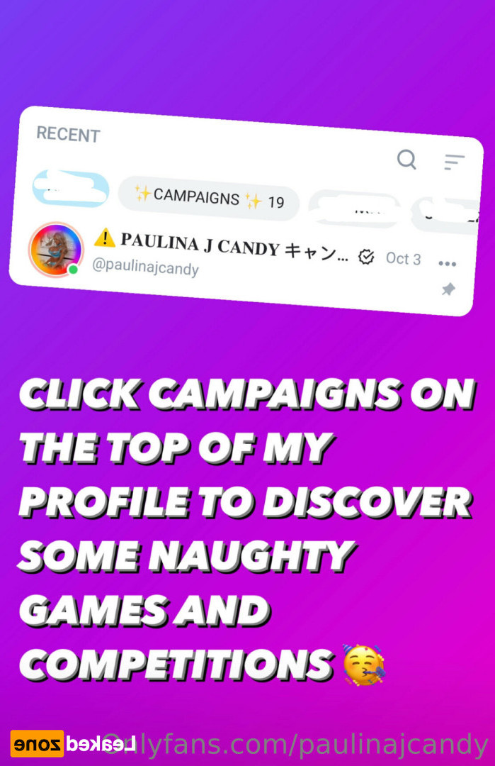 ⚠️ 𝐏𝐀𝐔𝐋𝐈𝐍𝐀 𝐉. 𝐂𝐀𝐍𝐃𝐘 📞𝗣𝗥𝗜𝗩 𝗩𝗜𝗗𝗘𝗢 𝗖𝗔𝗟𝗟 [ paulinajcandy ] Onlyfans leaked photo 16699535 on Hotleaks.tv