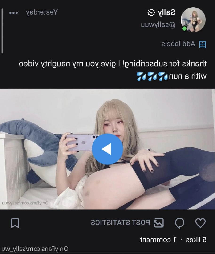 Sally Wu Korean Baby [ sally_wu ] Onlyfans leaked photo 2761367 on Hotleaks.tv