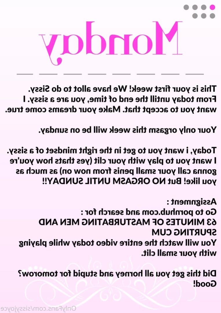 Sissy Joyce [ sissyjoyce ] Onlyfans leaked photo 14470501 on Hotleaks.tv