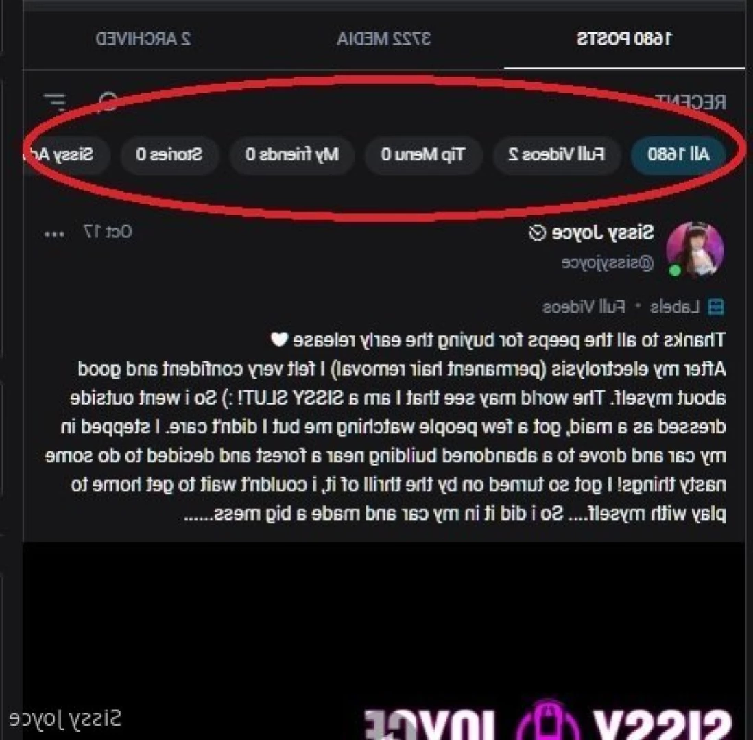 Sissy Joyce [ sissyjoyce ] Onlyfans leaked photo 16330934 on Hotleaks.tv