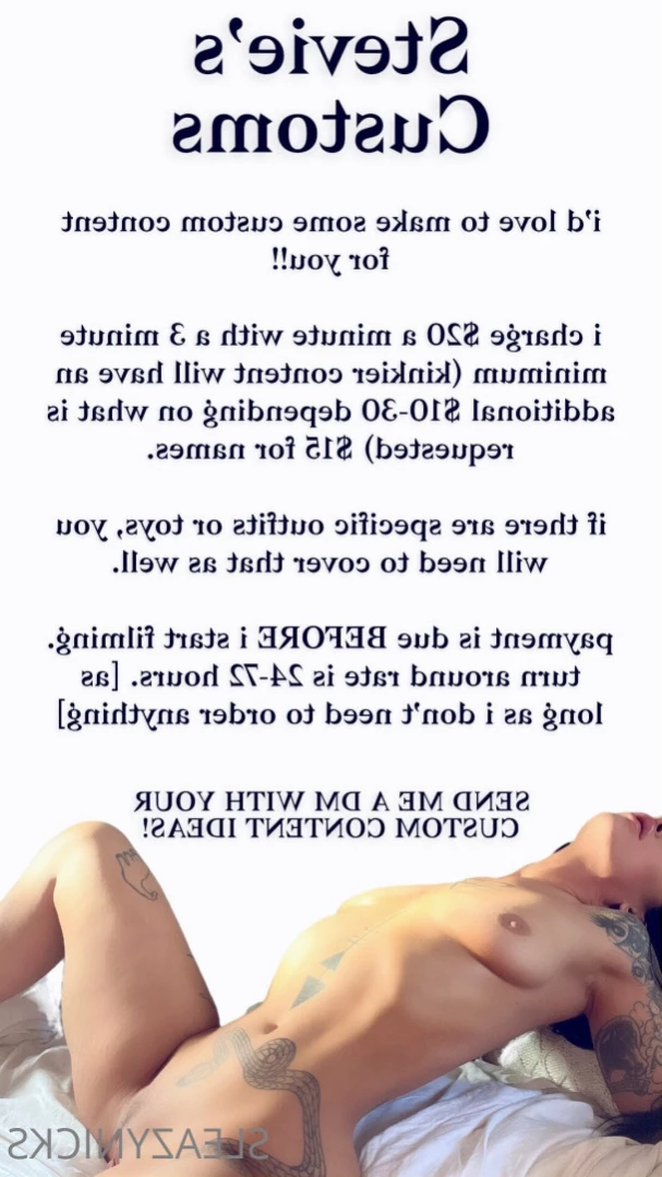stevie [ sleazynicks ] Onlyfans leaked photo 14844889 on Hotleaks.tv