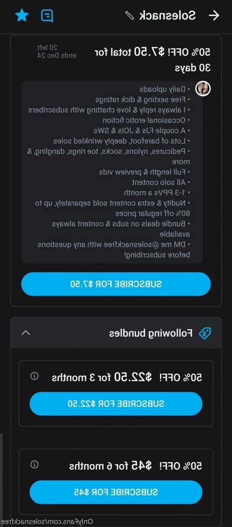 Solesnack Free.0 [ solesnackfree ] Onlyfans leaked photo 2726470 on Hotleaks.tv
