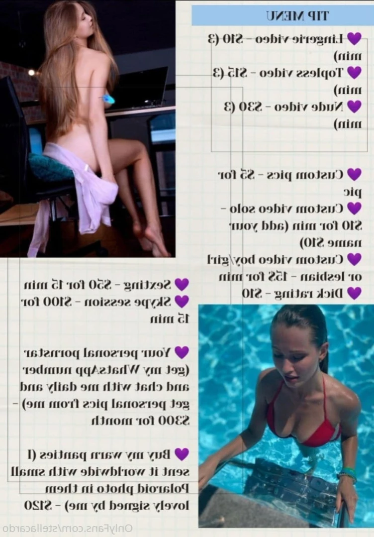 Stella Cardo [ stellacardo ] Onlyfans leaked photo 15336794 on Hotleaks.tv