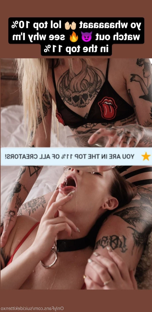 Inked Baby👅 Top 9.3% 😈💦 [ suicidekittenxo ] Onlyfans leaked photo 5670009 on Hotleaks.tv
