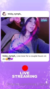 𝓒𝓪𝓼𝓼𝓲𝓮 (Tricky Nymph) [ tricky_nymph ] Onlyfans leaked video 8791198 on Hotleaks.tv