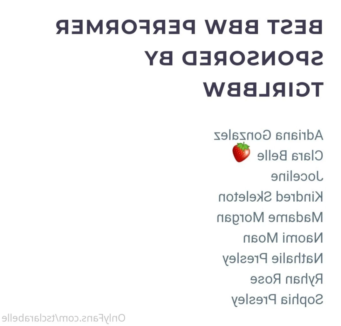 Clara Belle [ tsclarabelle ] Onlyfans leaked photo 10071925 on Hotleaks.tv