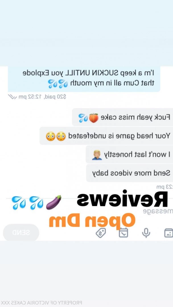 𝐕𝐢𝐜𝐭𝐨𝐫𝐢𝐚 𝐂𝐚𝐤𝐞𝐬 𝐕𝐈𝐏 🎖 [ victoriacakes ] Onlyfans leaked photo 2602149 on Hotleaks.tv