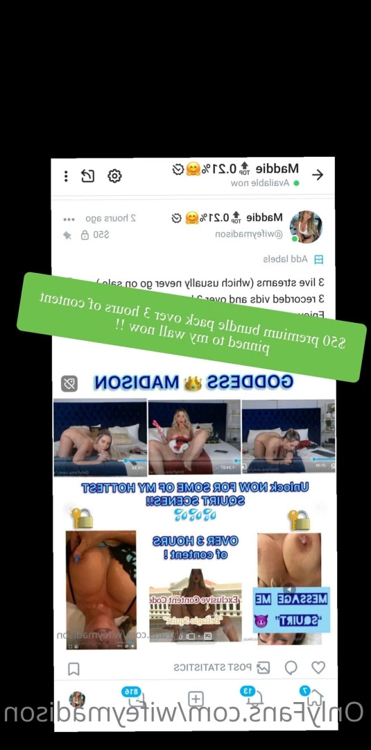 👸🏻Maddie🔝0.09%👸🏻 [ wifeymadison ] Onlyfans leaked photo 6108123 on Hotleaks.tv