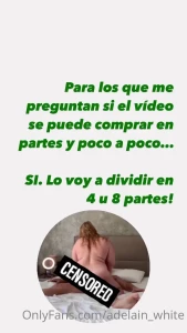 Adelain White [ adelain_white ] Onlyfans leaked video 4950878 on Hotleaks.tv