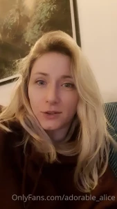 Alice your adorable Muse [ adorable_alice ] Onlyfans leaked video 16418549 on Hotleaks.tv