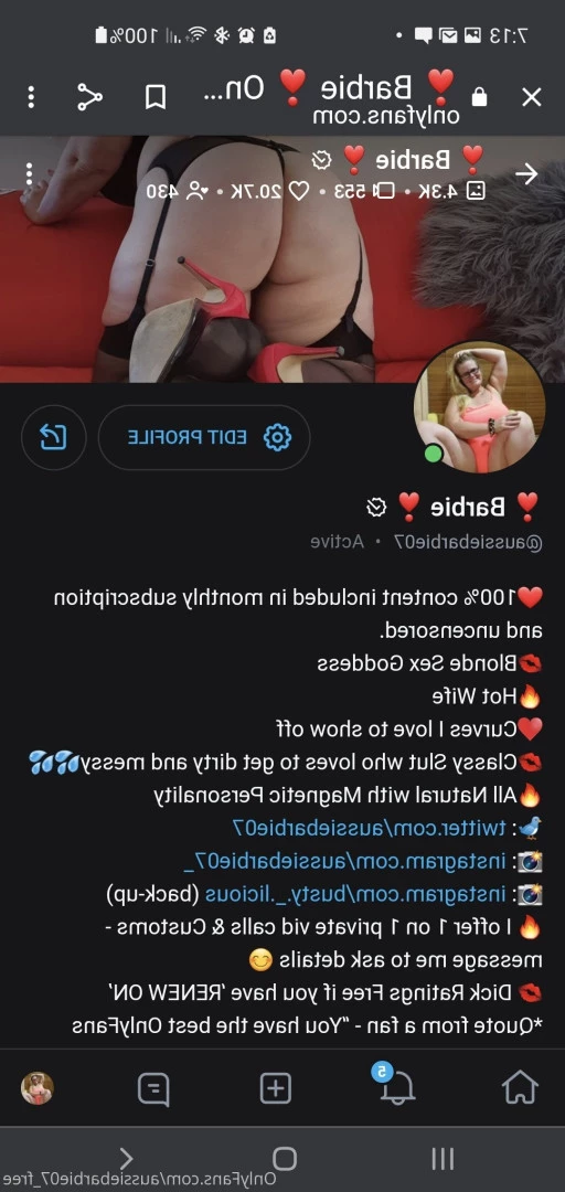 Barbie Licious FREE 🍒 Your Fav Gilf [ aussiebarbie07_free ] Onlyfans leaked photo 5938614 on Hotleaks.tv
