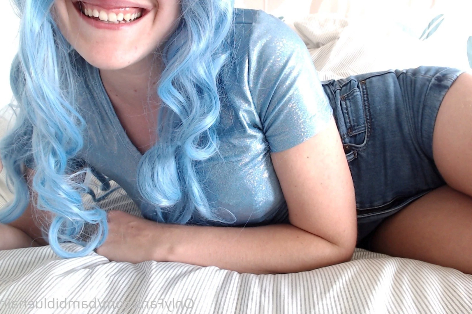 BAMBI BLUE | YOUR NEW GF [ bambibluehair ] Onlyfans leaked photo 5676299 on Hotleaks.tv