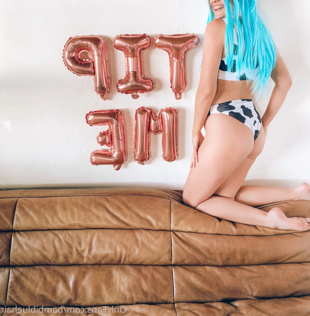BAMBI BLUE | YOUR NEW GF [ bambibluehair ] Onlyfans leaked photo 5706200 on Hotleaks.tv