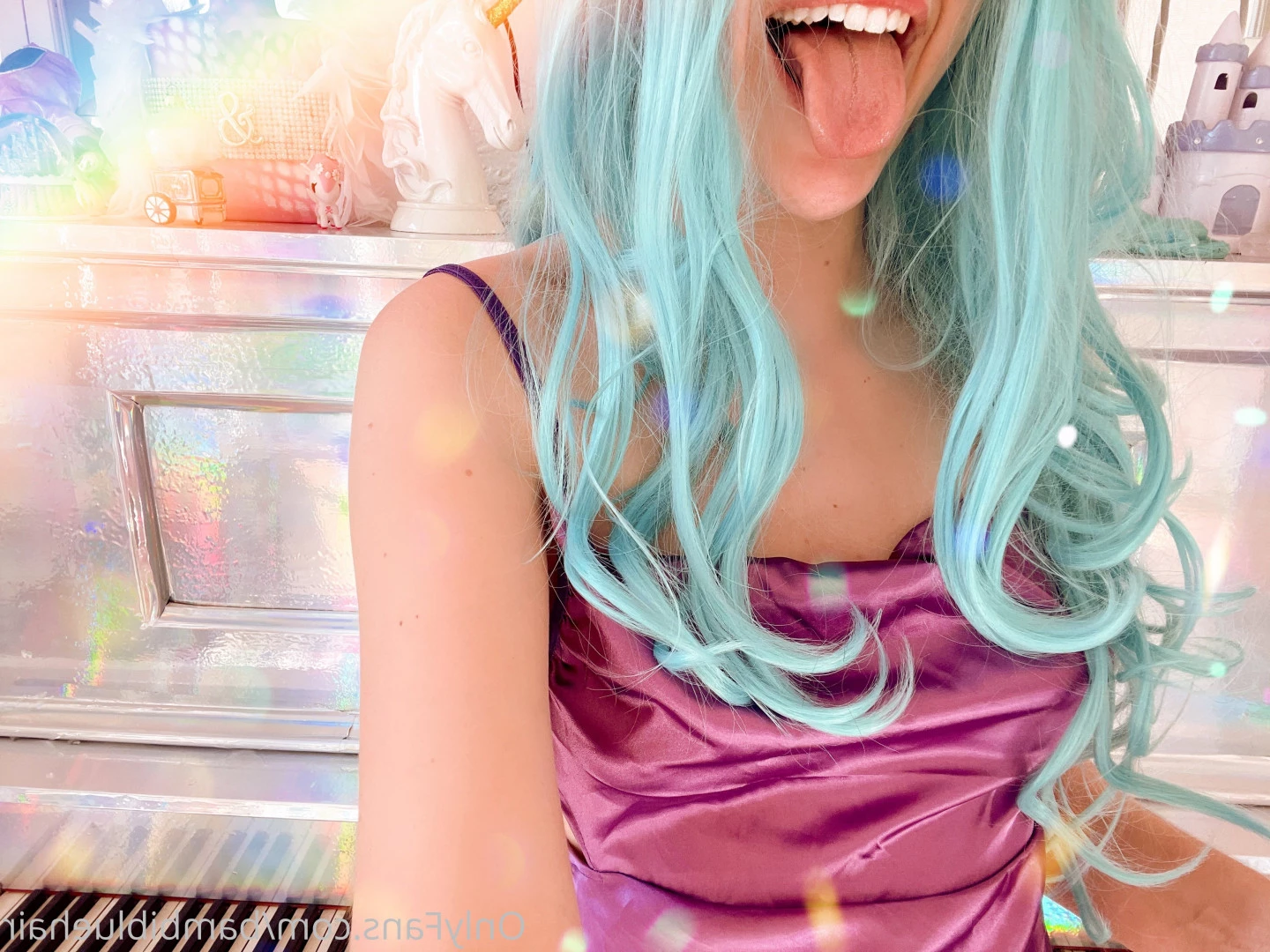 BAMBI BLUE | YOUR NEW GF [ bambibluehair ] Onlyfans leaked photo 5711209 on Hotleaks.tv