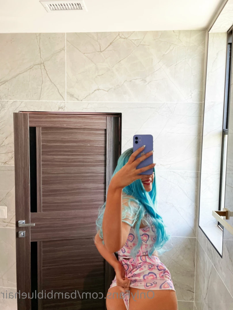 BAMBI BLUE | YOUR NEW GF [ bambibluehair ] Onlyfans leaked photo 11033227 on Hotleaks.tv