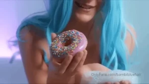 BAMBI BLUE | YOUR NEW GF [ bambibluehair ] Onlyfans leaked video 12774142 on Hotleaks.tv