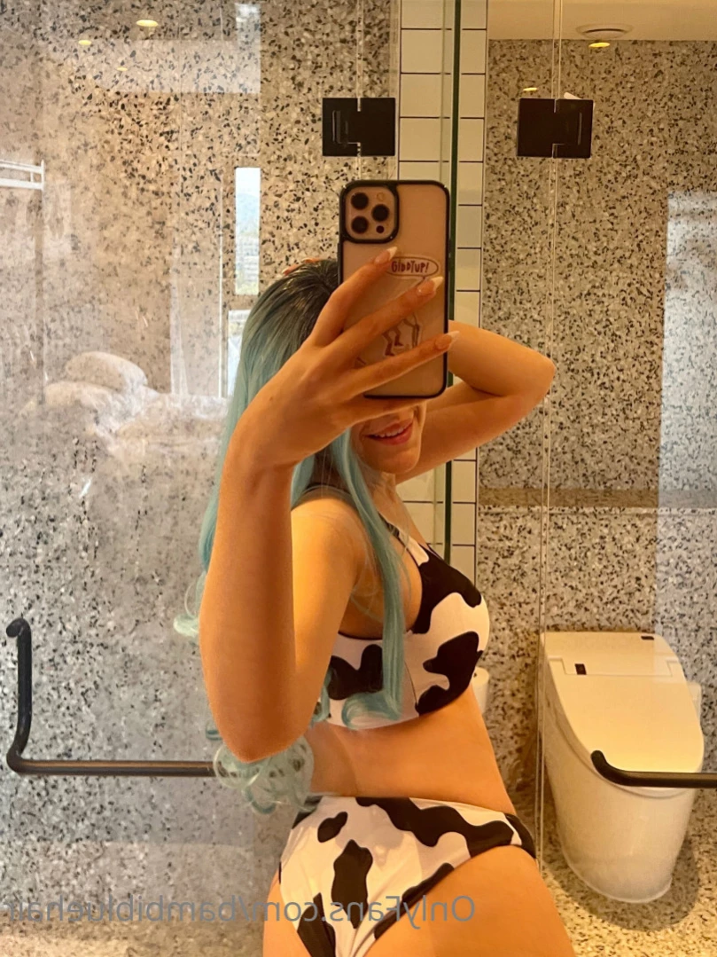 BAMBI BLUE | YOUR NEW GF [ bambibluehair ] Onlyfans leaked photo 13538547 on Hotleaks.tv