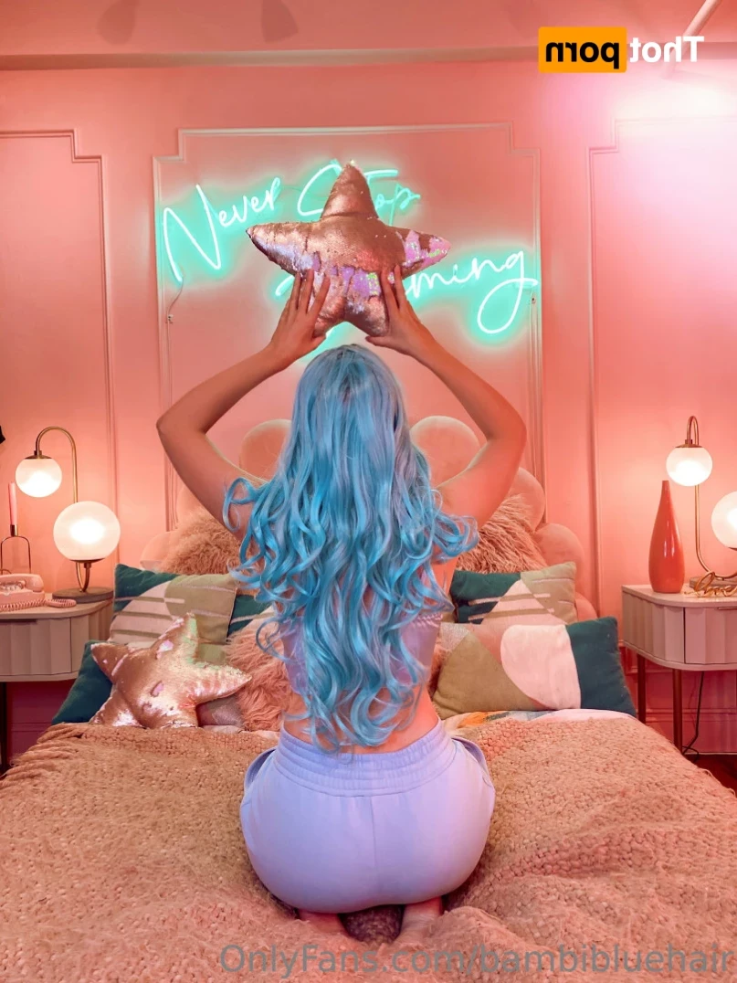 BAMBI BLUE | YOUR NEW GF [ bambibluehair ] Onlyfans leaked photo 14140732 on Hotleaks.tv