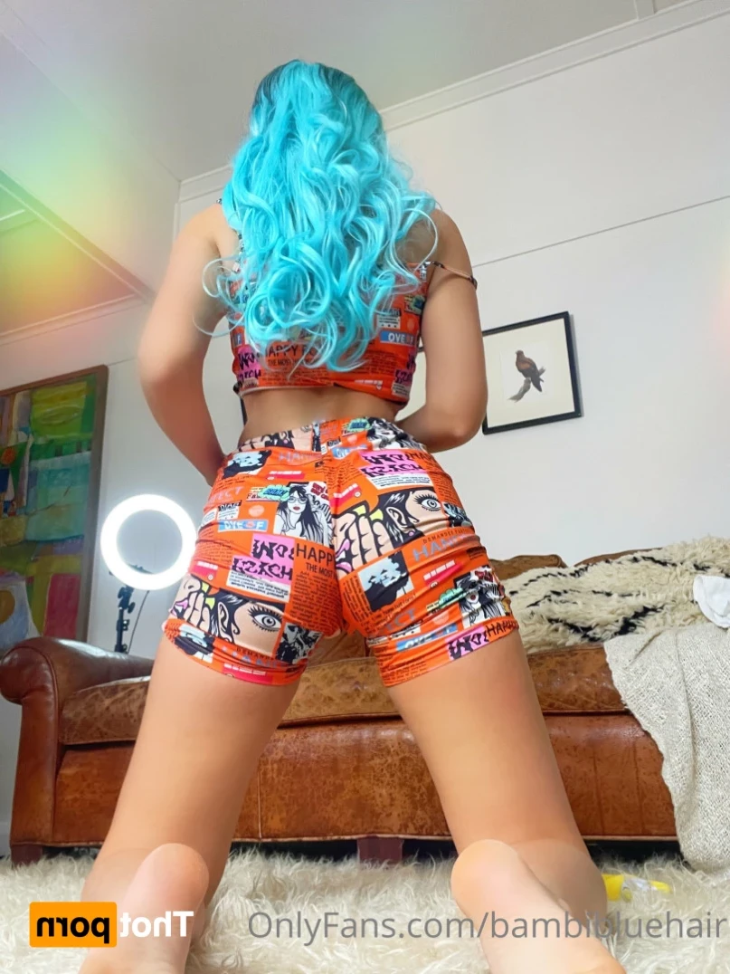 BAMBI BLUE | YOUR NEW GF [ bambibluehair ] Onlyfans leaked photo 14454897 on Hotleaks.tv