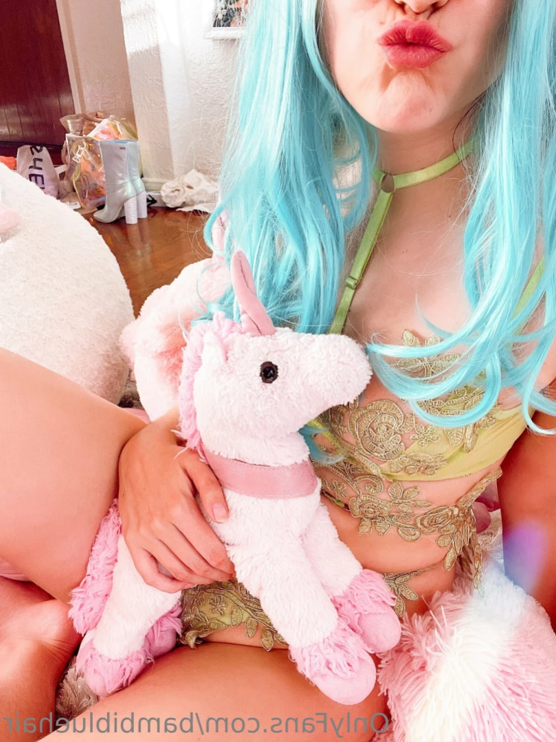 BAMBI BLUE | YOUR NEW GF [ bambibluehair ] Onlyfans leaked photo 15333364 on Hotleaks.tv