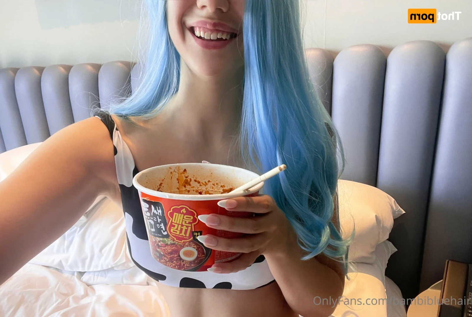 BAMBI BLUE | YOUR NEW GF [ bambibluehair ] Onlyfans leaked photo 15333523 on Hotleaks.tv