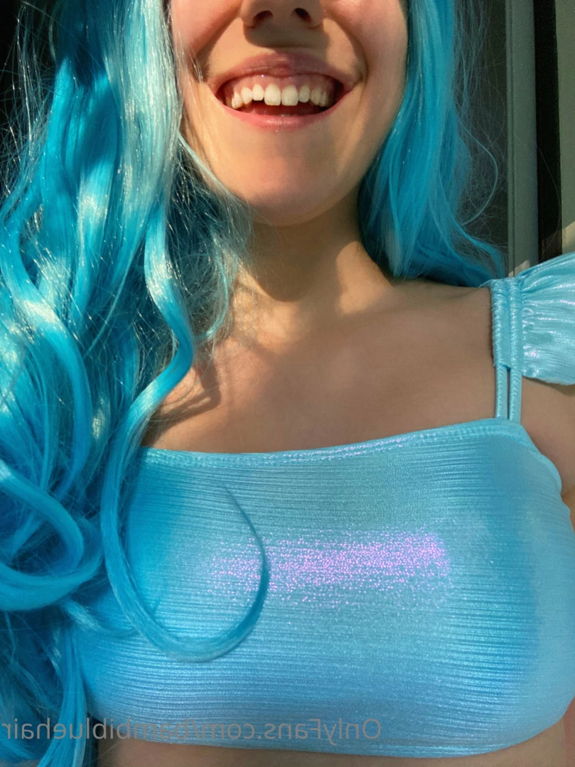 BAMBI BLUE | YOUR NEW GF [ bambibluehair ] Onlyfans leaked photo 15670539 on Hotleaks.tv