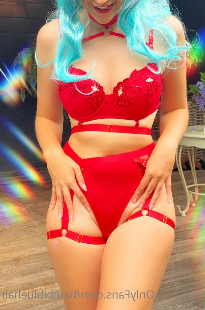 BAMBI BLUE | YOUR NEW GF [ bambibluehair ] Onlyfans leaked photo 15670566 on Hotleaks.tv
