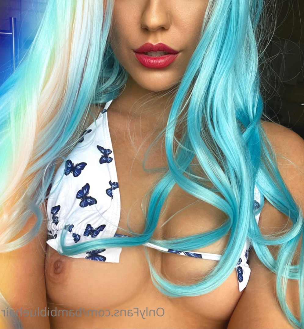 BAMBI BLUE | YOUR NEW GF [ bambibluehair ] Onlyfans leaked photo 15670903 on Hotleaks.tv