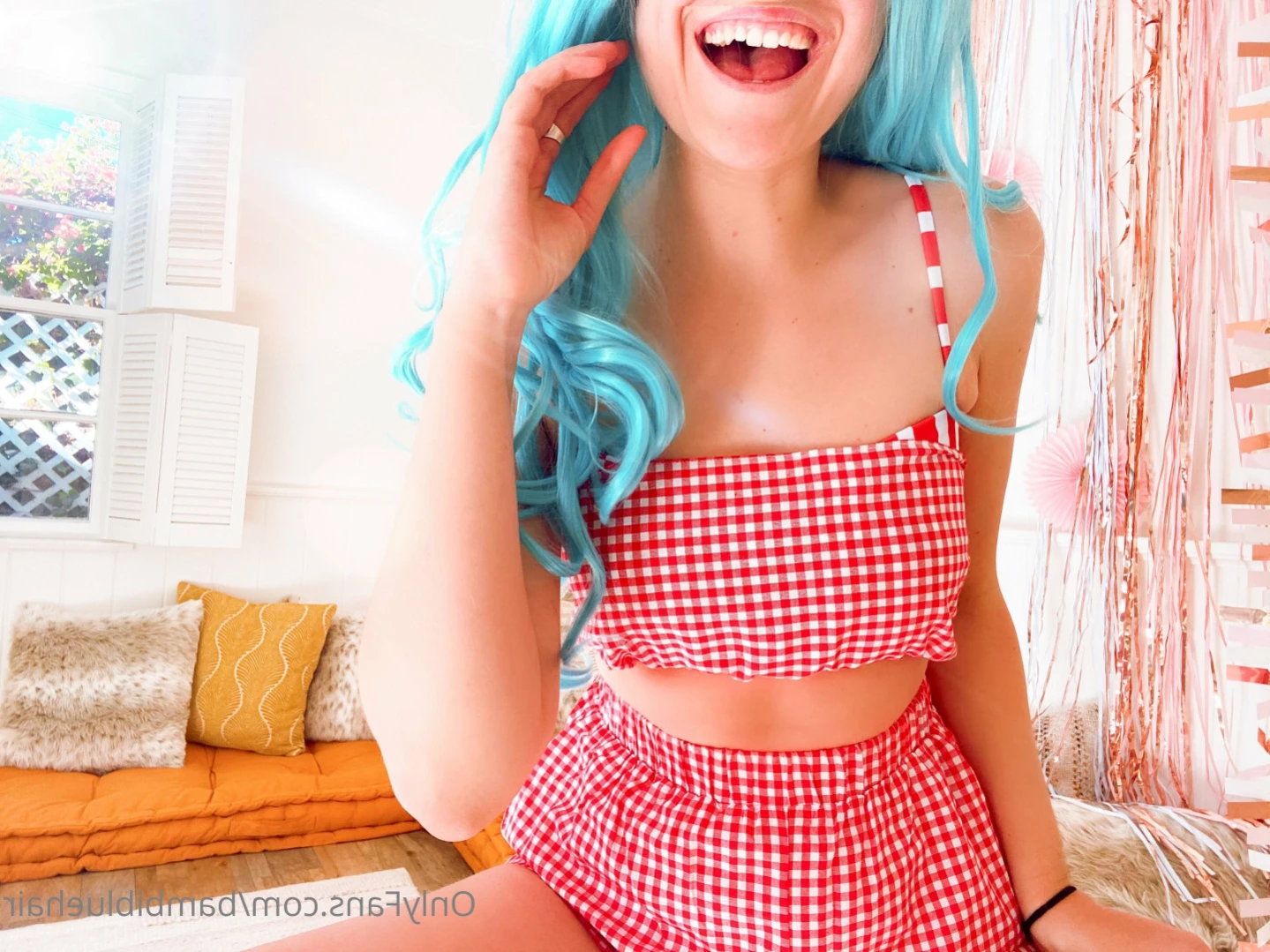 BAMBI BLUE | YOUR NEW GF [ bambibluehair ] Onlyfans leaked photo 15733756 on Hotleaks.tv