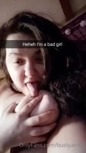 Busty Ambz [ bustyambz ] Onlyfans leaked video 10581833 on Hotleaks.tv
