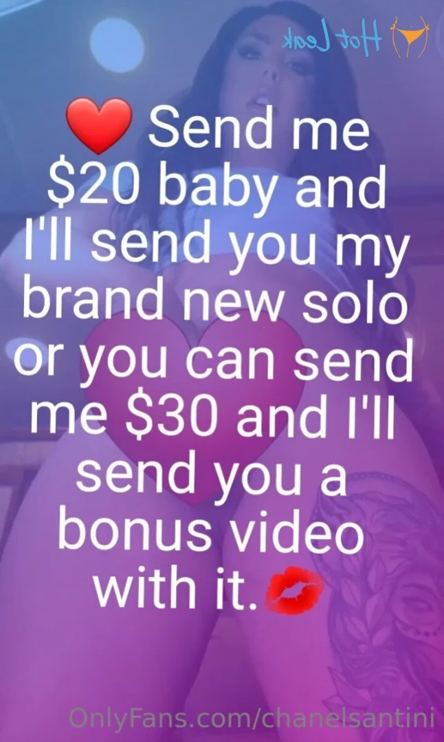 Chanel Santini [ chanelsantini ] Onlyfans leaked photo 12829988 on Hotleaks.tv