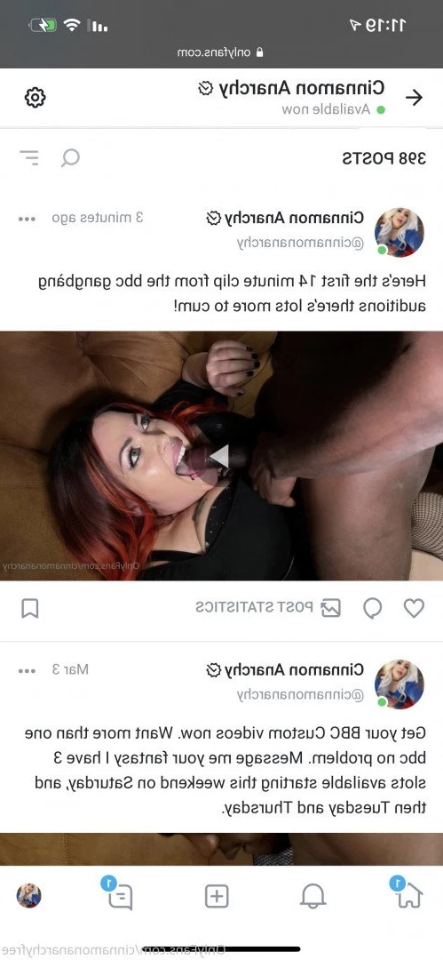 CinnamonAnarchy 🖤 [ cinnamonanarchyfree ] Onlyfans leaked photo 5145491 on Hotleaks.tv
