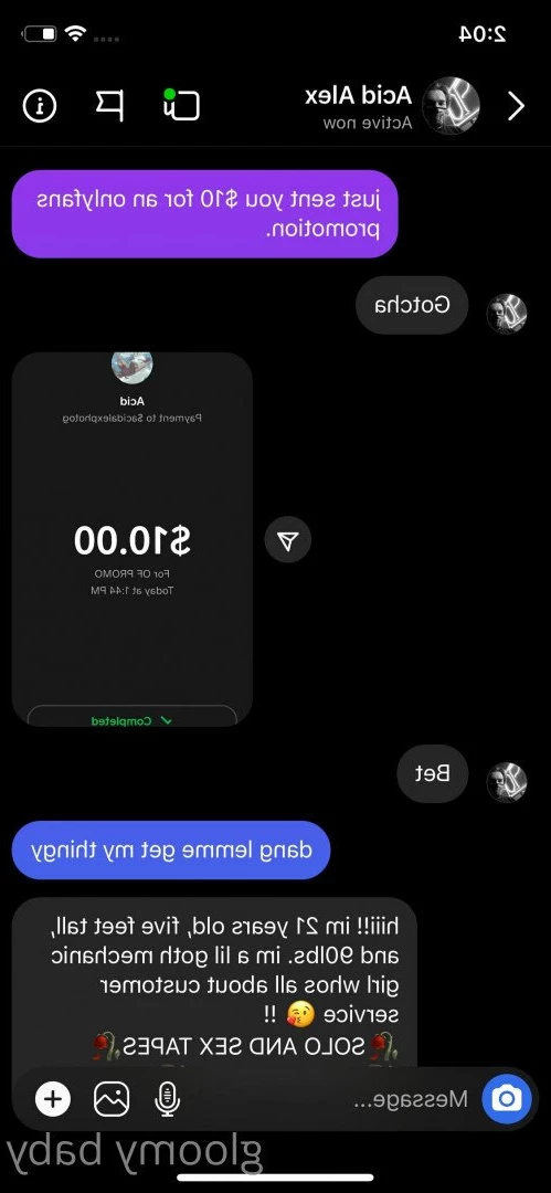 gloomybaby [ official_gloomybaby ] Onlyfans leaked photo 448688 on Hotleaks.tv