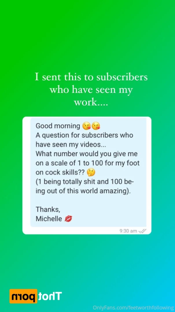 ⚜️Michelle⚜️ [ feetworthfollowing ] Onlyfans leaked photo 12920593 on Hotleaks.tv