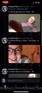 Freckled Feet [ freckled_feet ] Onlyfans leaked video 5045491 on Hotleaks.tv
