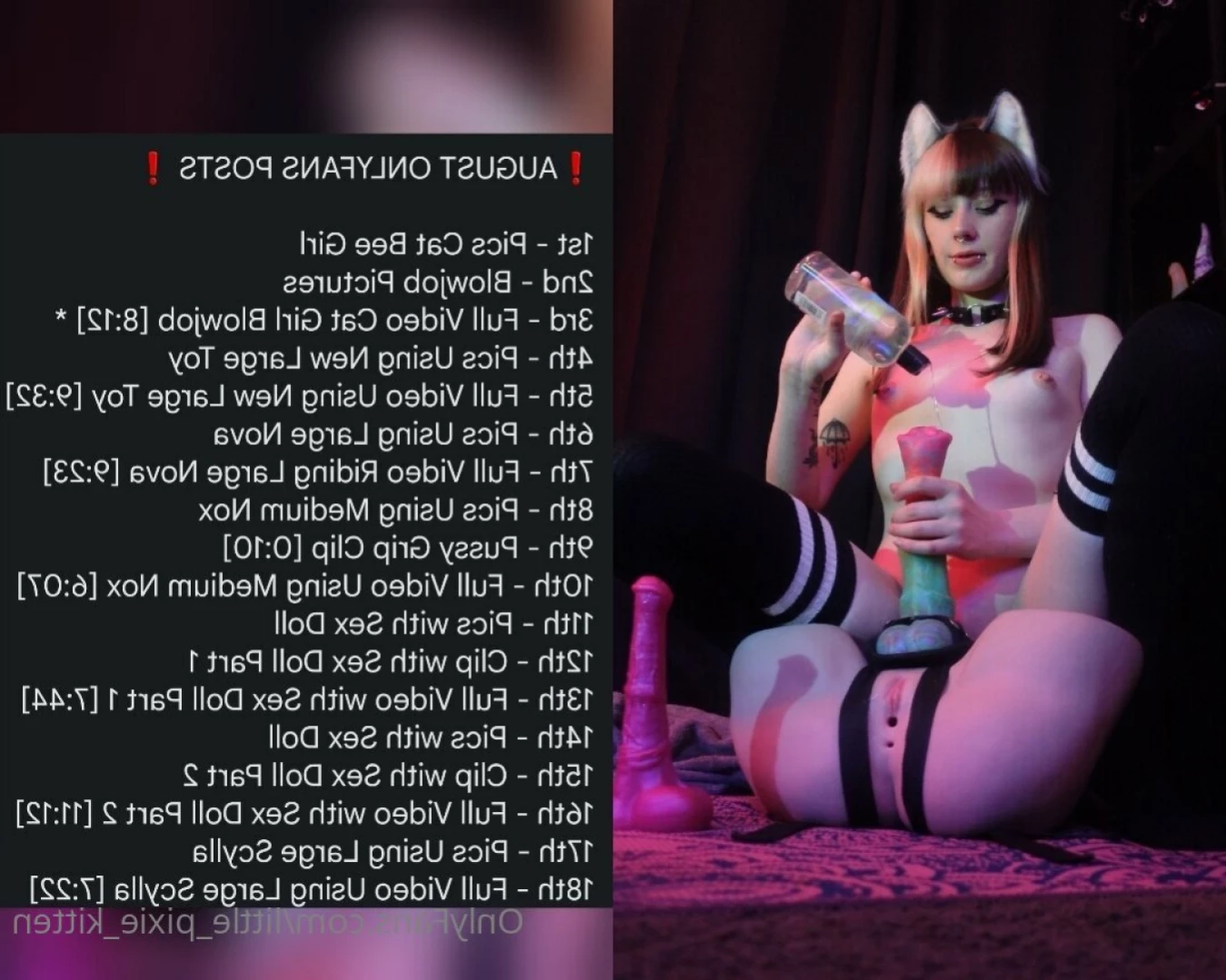 𝕷𝖎𝖙𝖙𝖑𝖊 𝕻𝖎𝖝𝖎𝖊 𝕶𝖎𝖙𝖙𝖊𝖓 [ little_pixie_kitten ] Onlyfans leaked photo 16425739 on Hotleaks.tv