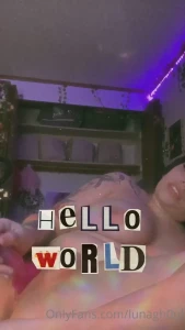 Luna💕 [ lunaghoul ] Onlyfans leaked video 5197316 on Hotleaks.tv
