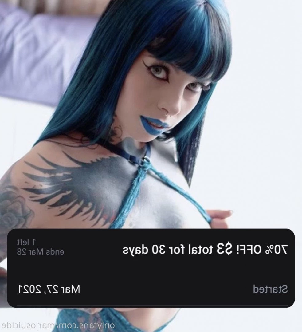 Marjo Suicide - FREE [ marjofree ] Onlyfans leaked photo 5350924 on Hotleaks.tv