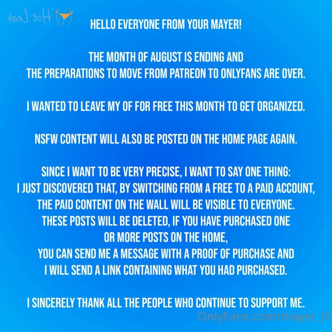 Mayer Lil [ mayer_lil ] Onlyfans leaked photo 13327657 on Hotleaks.tv