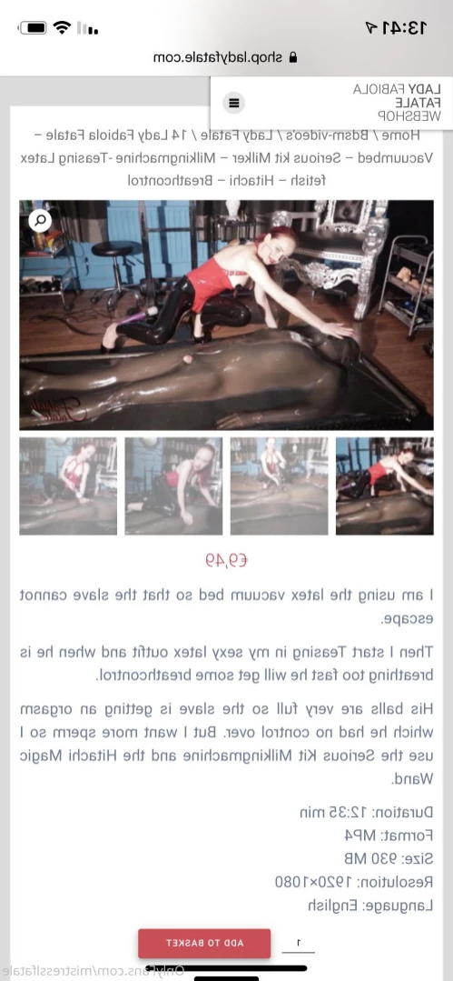 Lady Fatale - 😈 The men-destroyer [ mistresslfatale ] Onlyfans leaked photo 14616780 on Hotleaks.tv