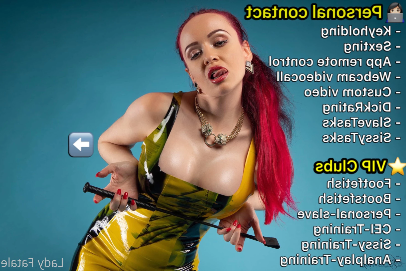 Lady Fatale - 😈 The men-destroyer [ mistresslfatale ] Onlyfans leaked photo 14657609 on Hotleaks.tv