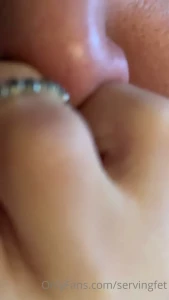 SERVINGBAREFEET [ servingfet ] Onlyfans leaked video 5345666 on Hotleaks.tv