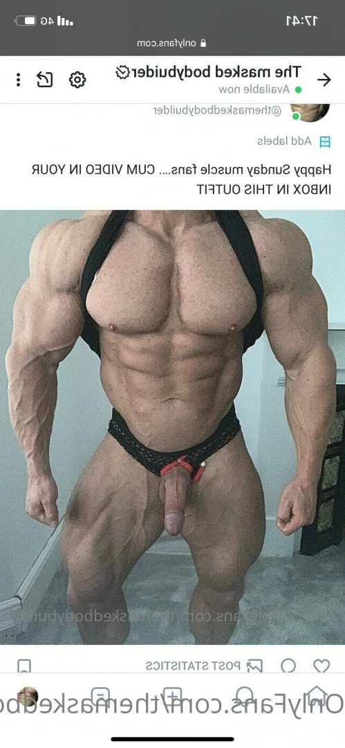 The masked bodybuider [ themaskedbodybuilder ] Onlyfans leaked photo 4861426 on Hotleaks.tv