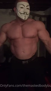 The masked bodybuider [ themaskedbodybuilder ] Onlyfans leaked video 5422235 on Hotleaks.tv