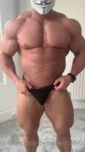 The masked bodybuider [ themaskedbodybuilder ] Onlyfans leaked video 5422287 on Hotleaks.tv