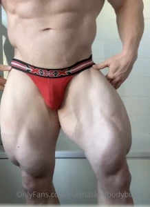 The masked bodybuider [ themaskedbodybuilder ] Onlyfans leaked video 5422319 on Hotleaks.tv