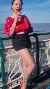 Alex 🦇 BIG TIDDY GOTH GF 💕 [ xalexaddamsfree ] Onlyfans leaked video 5480357 on Hotleaks.tv