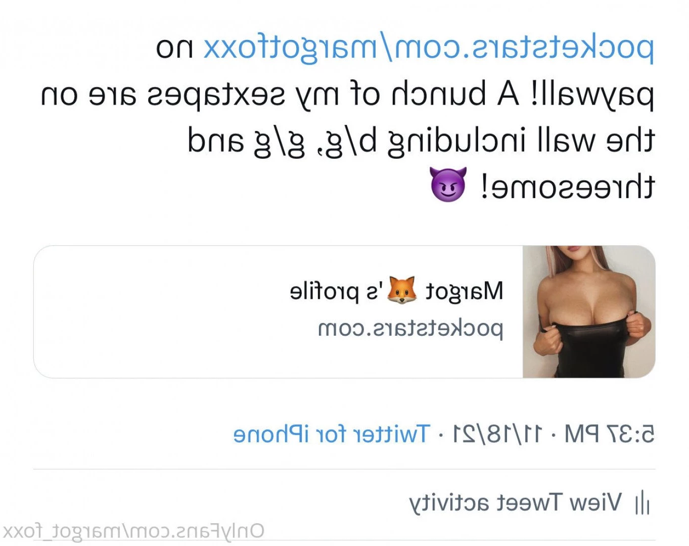 Margot 🦊 [ margot_foxx ] Onlyfans leaked photo 4727457 on Hotleaks.tv