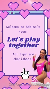 Sabina Rouge [ sabinarouge ] Onlyfans leaked video 8618469 on Hotleaks.tv