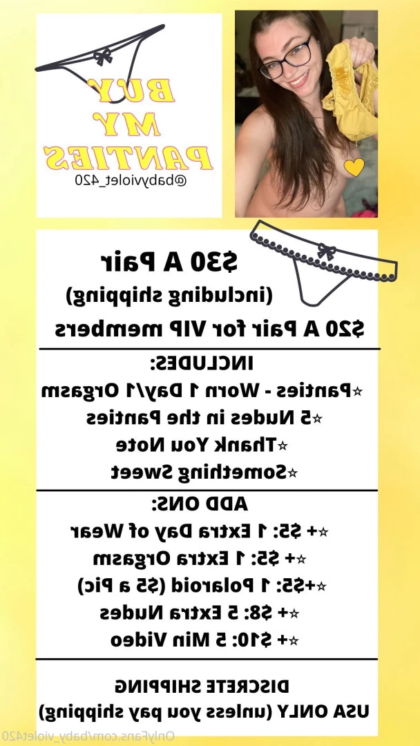 ✨BABY VIOLET✨ FREE DICK RATE✨ [ baby_violet420 ] Onlyfans leaked photo 6521266 on Hotleaks.tv